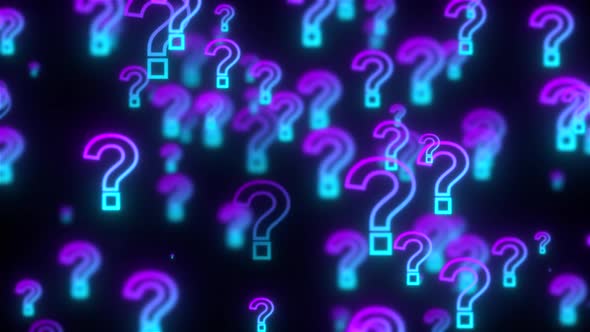 Glowing Question Marks alt