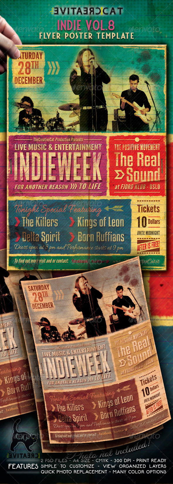 Indie Flyer/Poster Vol. 8 - Events Flyers