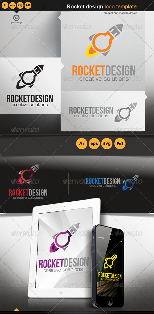Rocket Design - Logo Templates
