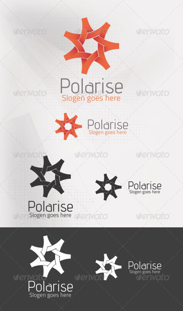 Polarise - Logo template - Abstract Logo Templates