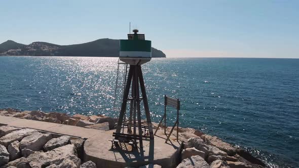 Baie de LA CIOTAT Port des Lecques alt