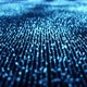 Binary Code Background Loop Blue - VideoHive Item for Sale