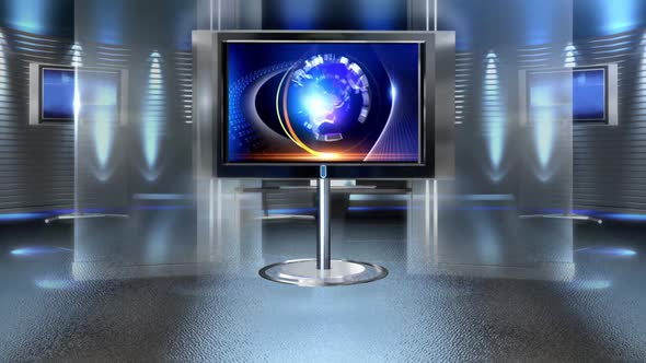 3 D Virtual Tv Studio News