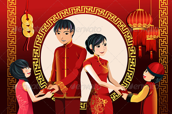 Chinese New Year Celebration - Seasons/Holidays Conceptual