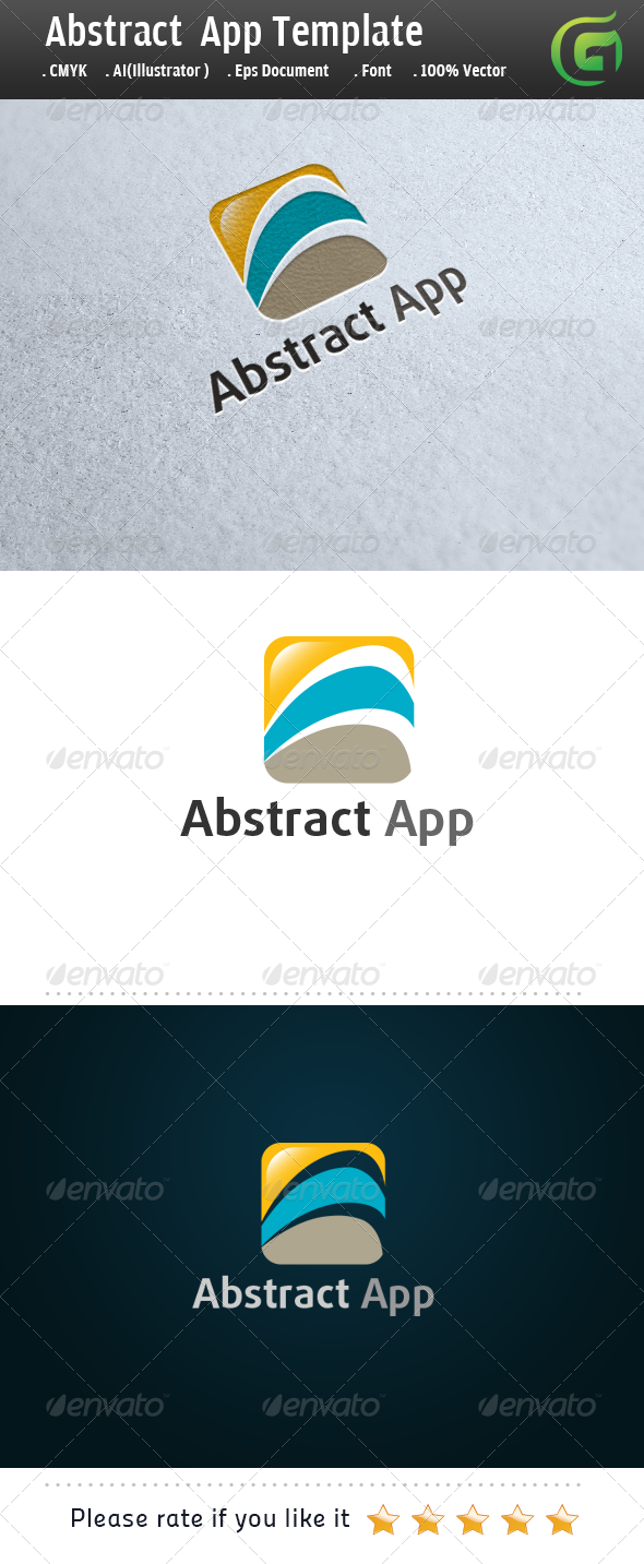 Abstract App - Symbols Logo Templates