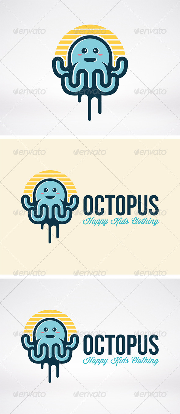 Octopus Logo - Animals Logo Templates