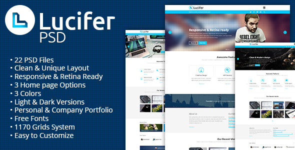 Lucifer - Multipurpose - ThemeForest 5911425