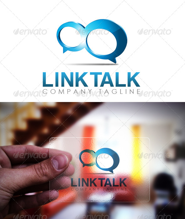Link Talk Logo - Logo Templates