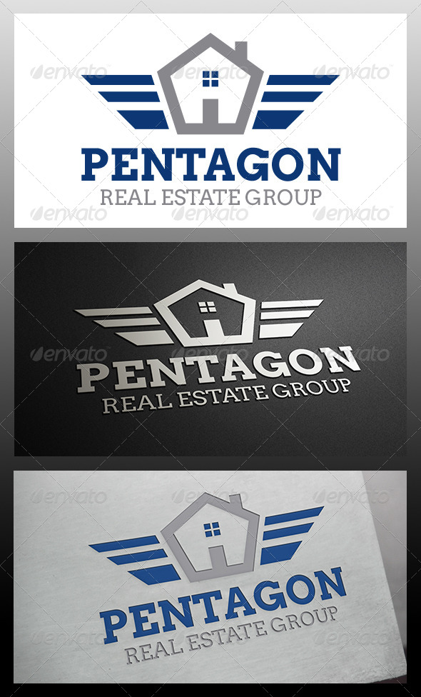 House Crest Logo Template - Buildings Logo Templates