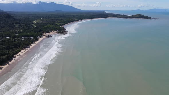 The Beaches at the most southern part of Borneo Island alt