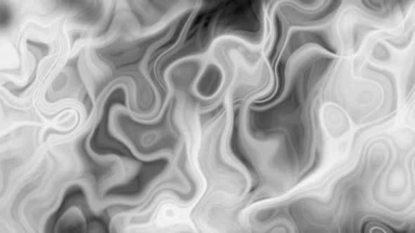 White Color Background Smooth Wavy Marble Liquid Animation alt