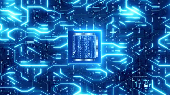 Data Storage Chip Circuit Board