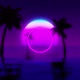 Sun on beach 80s style - VideoHive Item for Sale
