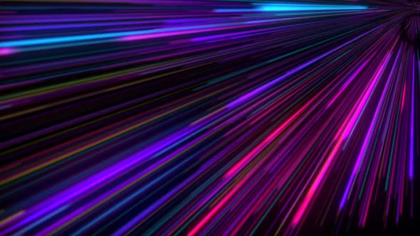 Speed Light Lines Abstract Background Loop 