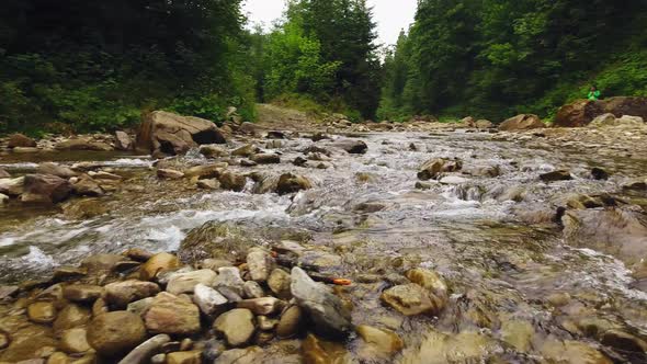 Beautiful Panorama with River