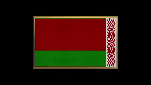 Belarus 3D Flag alt