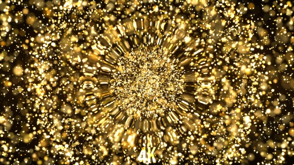 Hypnotic Golden Glitters 