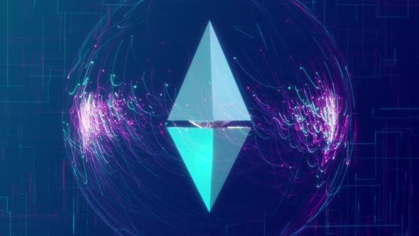 Ethereum Crypto Background alt