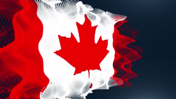 Canada Particle Flag