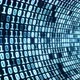 Digital Binary Tunnel Blue - VideoHive Item for Sale
