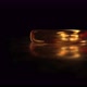 Flying Around the Gold Ring VALENTINES DAY on the Matte Glass Surface with Reflection - VideoHive Item for Sale