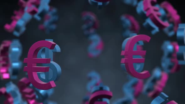 Euro Vs. Dollar Signs alt