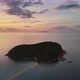 Aerial Drone Sunset View Small Koh Ma Island, Ko Phangan Thailand - VideoHive Item for Sale