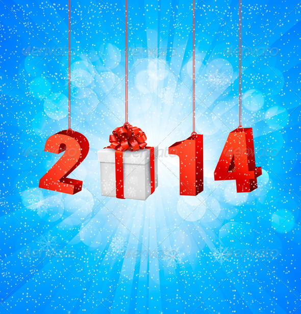 Happy New Year Design Template - New Year Seasons/Holidays