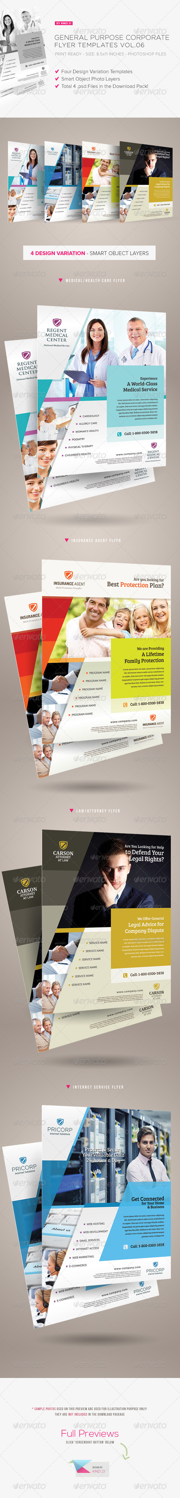 General Purpose Corporate Flyer Vol.06 - Corporate Flyers