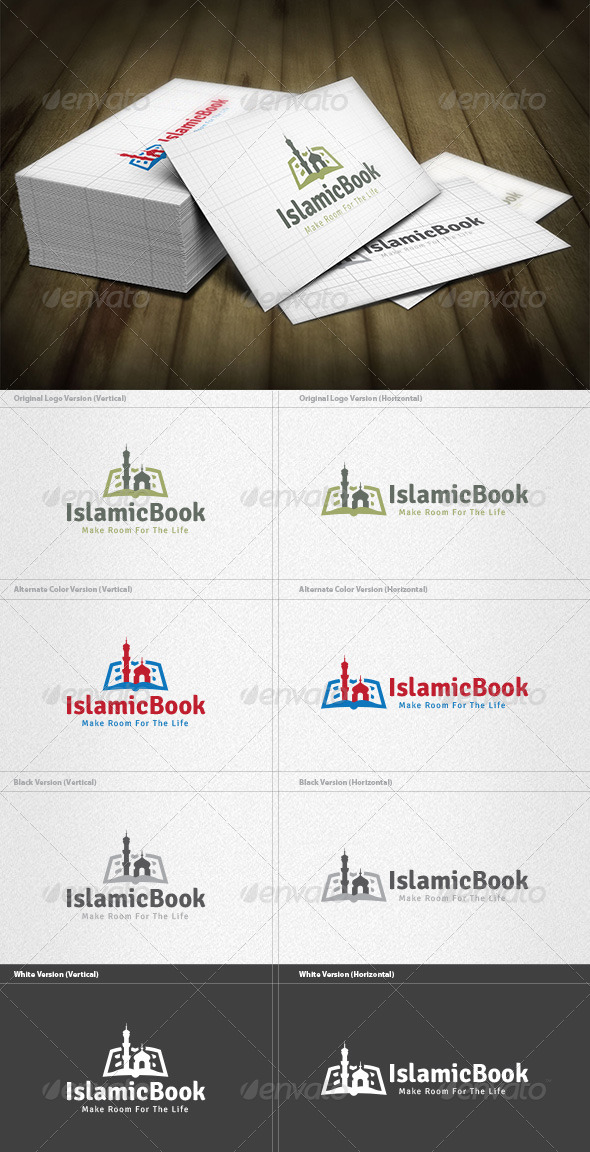 Islamic Book Logo - Symbols Logo Templates