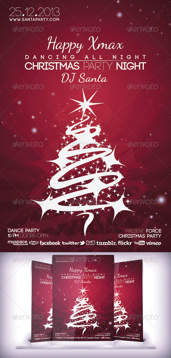 Christmas Night Flyer - Events Flyers