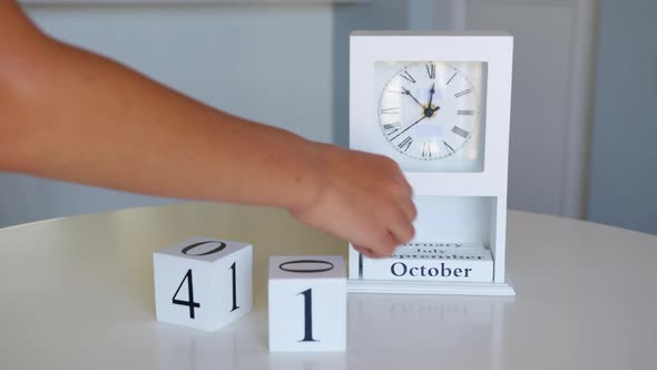 October 31 Date on the Calendar alt