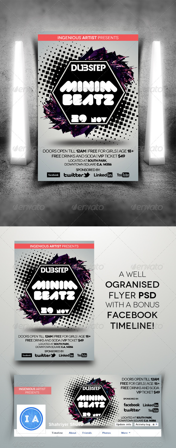 Minimal Flyer Vol.3 - Clubs & Parties Events