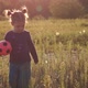 Little Child Plays Soccer With A Soccer Ball On The Stadium - VideoHive Item for Sale