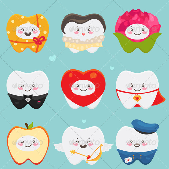 Teeth on Valentines Day - Valentines Seasons/Holidays