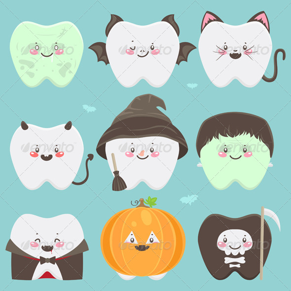 Halloween Teeth - Halloween Seasons/Holidays