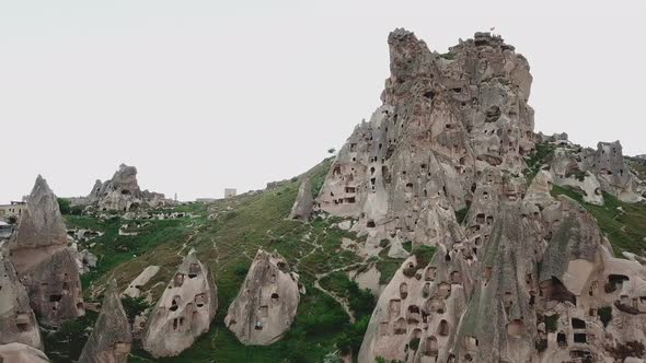 Selime and Ihlara Valley in Cappadocia alt