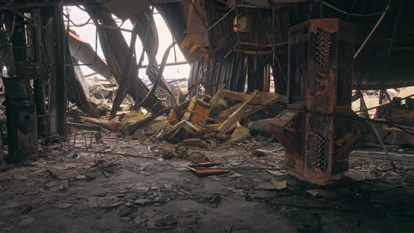 War Ukraine Destruction Damage House Bomb Destroyed Chernihiv alt