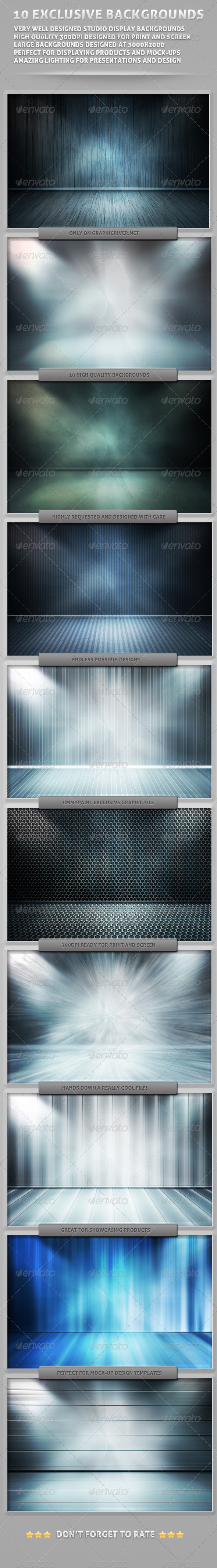 Empty Room Mock Up Backgrounds - Backgrounds Graphics