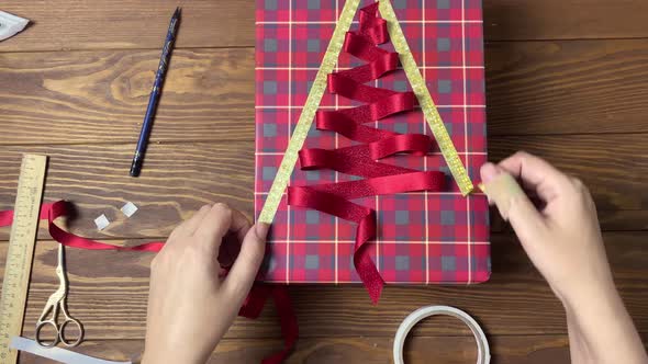 Original Decor of Gift for New Year or Noel alt