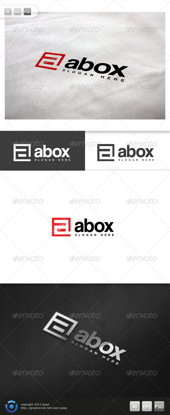 Abox Logo - Letters Logo Templates