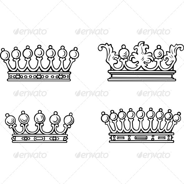 Crowns - Man-made Objects Objects