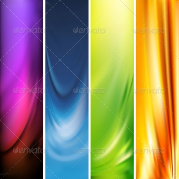 Vector Vertical  Banner  by epic11 GraphicRiver