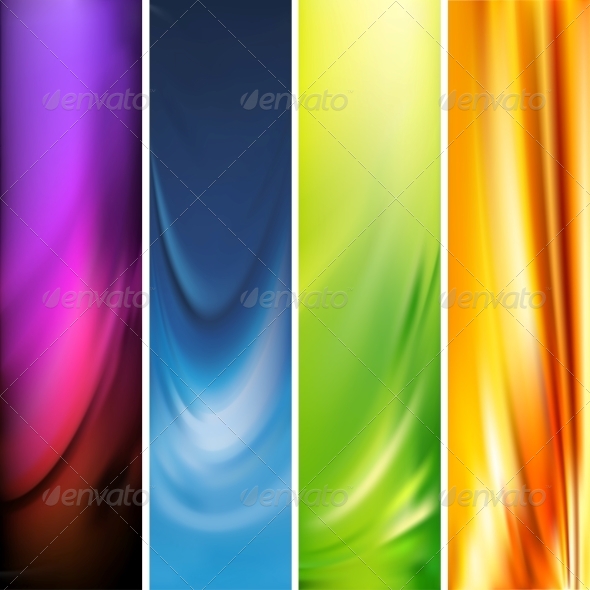 Vector Vertical Banner by epic11 GraphicRiver