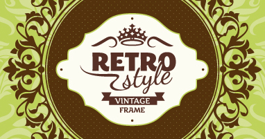 Vintage royal frames