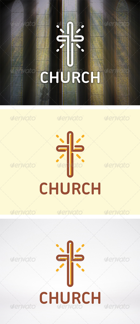 Church Logo - Symbols Logo Templates