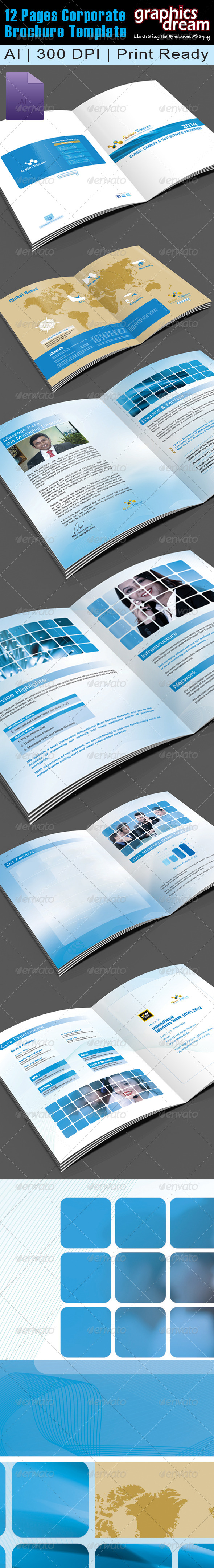 12 Pages Corporate Brochure 001 - Corporate Brochures