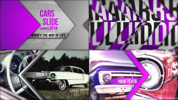 Cars Slide Show - VideoHive 5923884