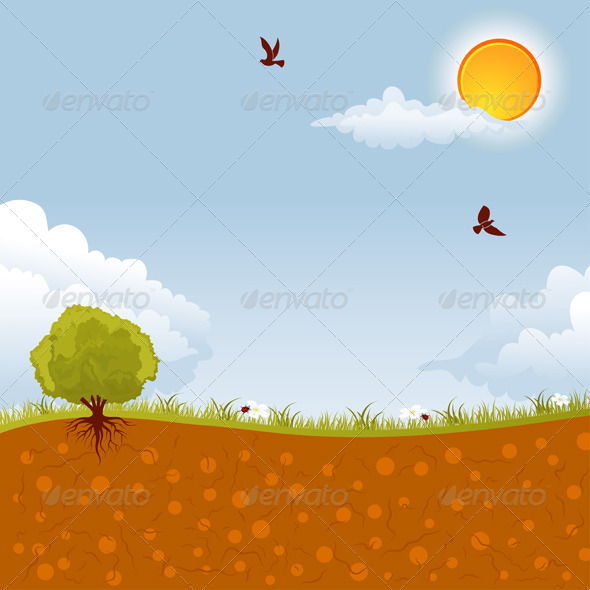 Spring background - Landscapes Nature