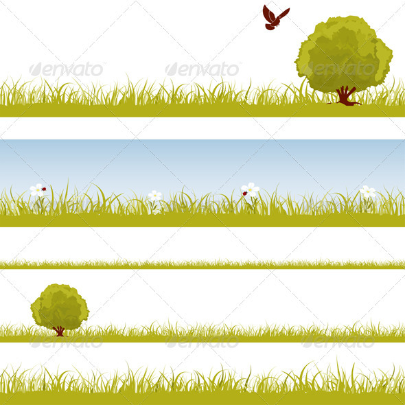 Nature seamless background - Landscapes Nature